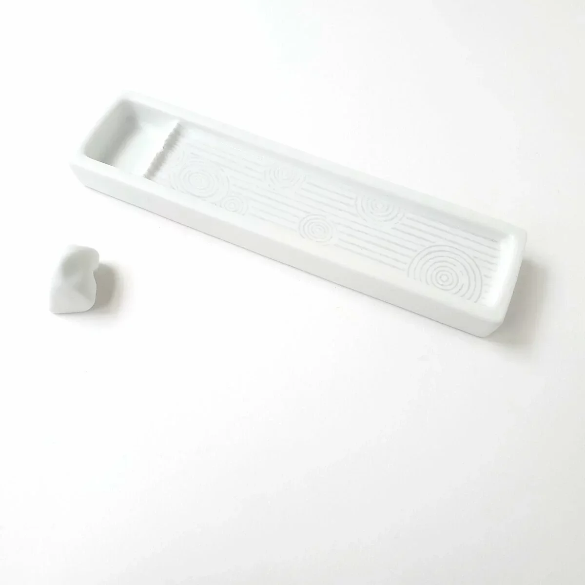 Kousaido Zen Rock Garden Incense Holder Unique Stylish Incense Burner - Image 6