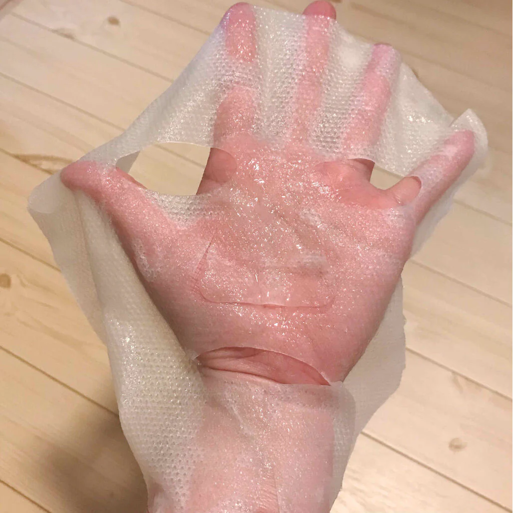 Kracie Hadabisei Moisturising Facial Mask Extra Rich 5 Sheets - Image 3