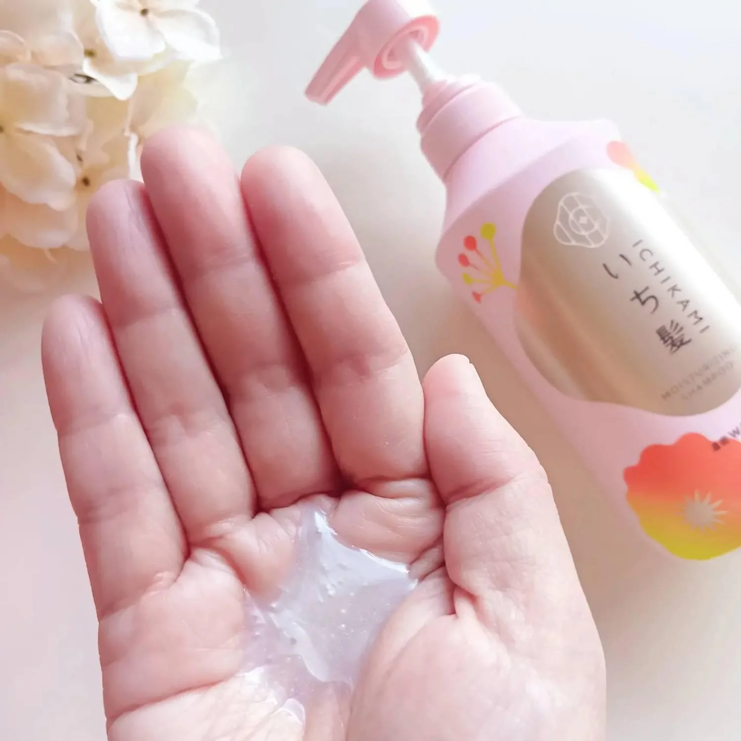 Ichikami Japanese Plant Based Moisturizing Shampoo 450ml - Image 2