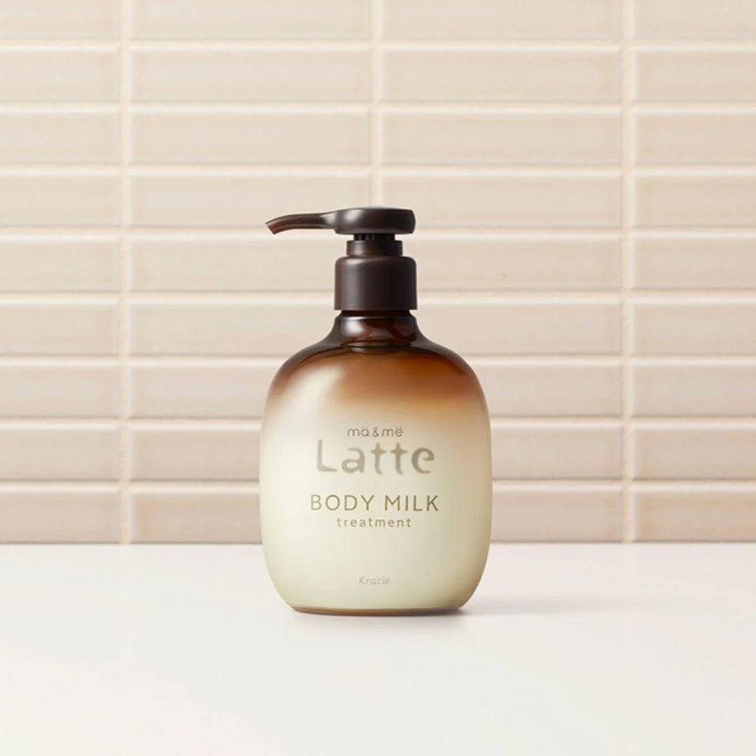 Kracie Ma & Me Moisturizing Latte Body Milk For Whole Family 310g - Image 2