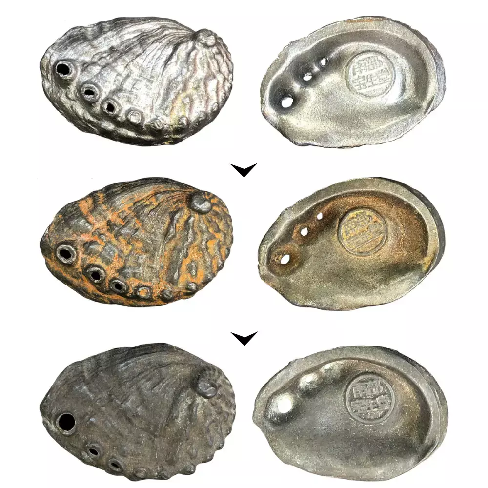 Kumagai Abalone Shell Iron Ball Reusable Natural Iron Supplement - Image 3