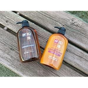 Kumano Yushi Horse Oil Conditioner for Dry & Damaged Hair 600ml - Image 2