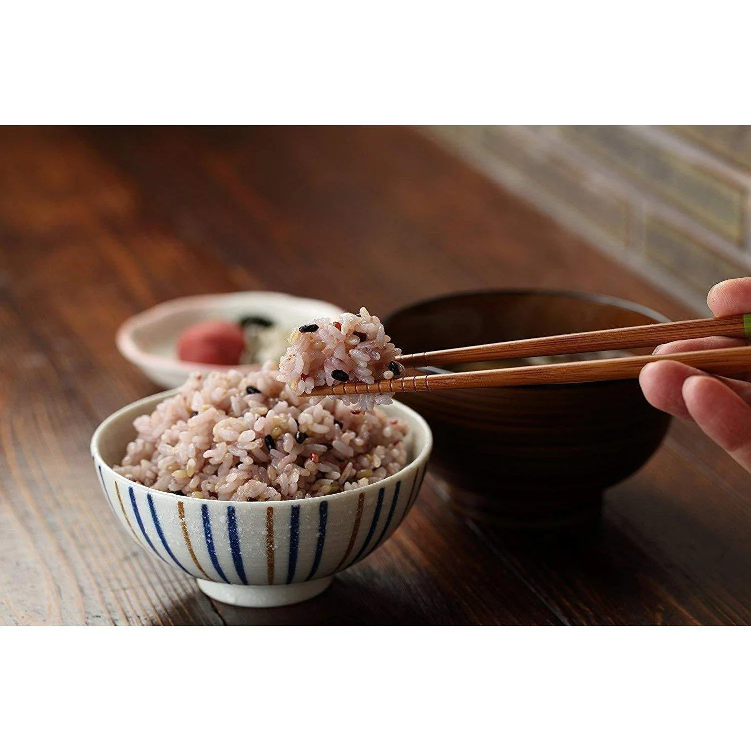 Kuromai Black Rice Whole Grain Purple Nutty Chewy Rice 450g - Image 5