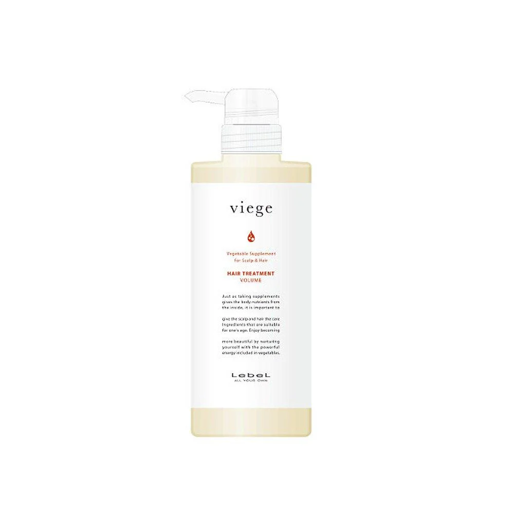 Lebel Viege Volumizing Vegetable-Derived Salon Hair Treatment 600ml