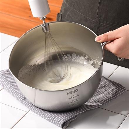 Leye Large Capacity Mixing Bowl With Handle & Pouring Spout 3L - Image 2