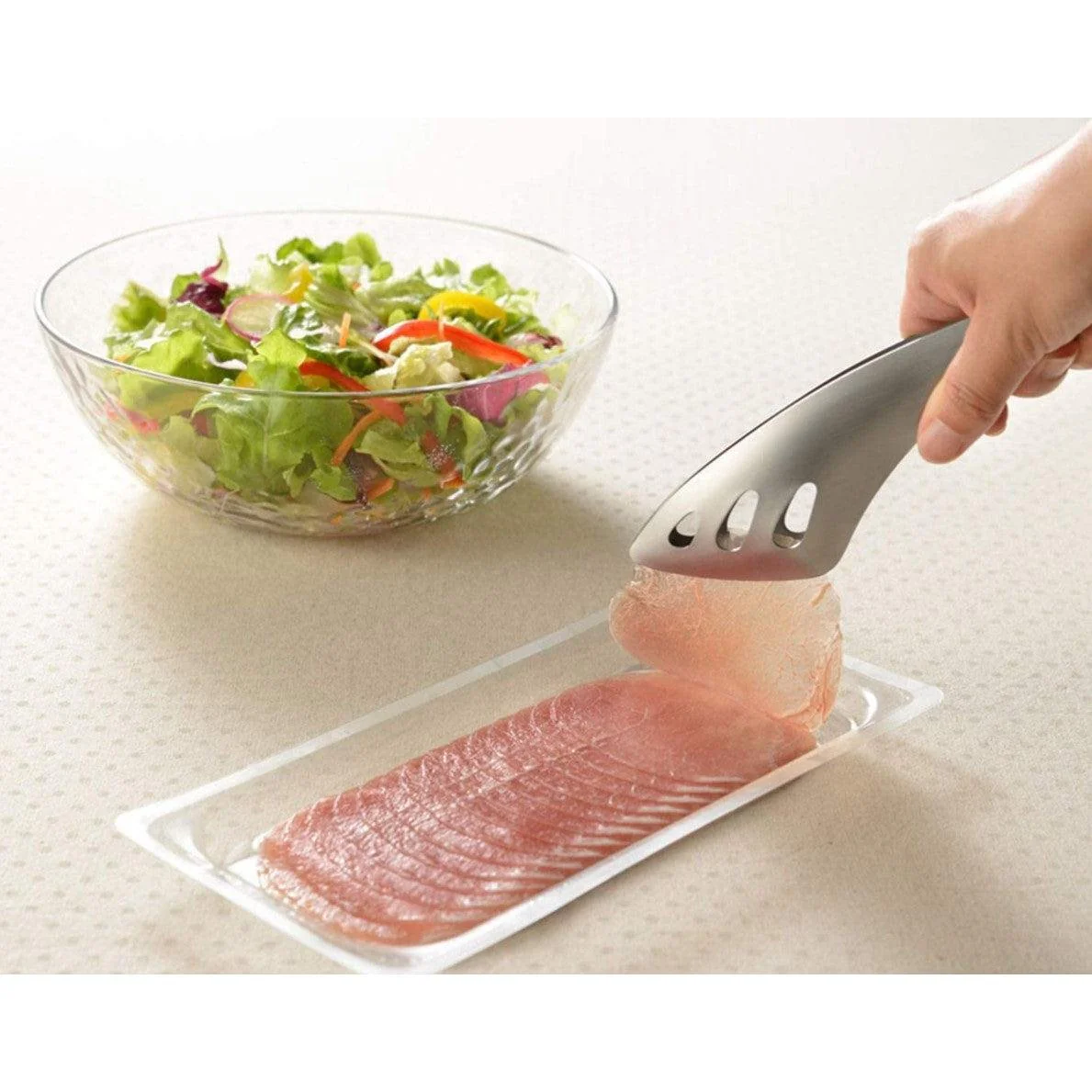 Leye Yubisaki Server Tongs Kitchen Tongs LS1514 - Image 3