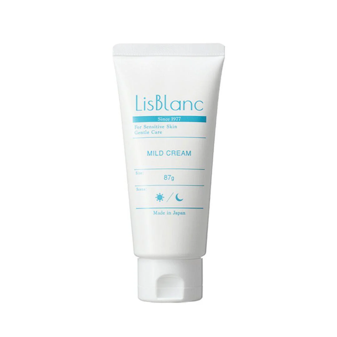 LisBlanc Mild Cream Non-Greasy Thick Face Cream For Sensitive Skin 87g
