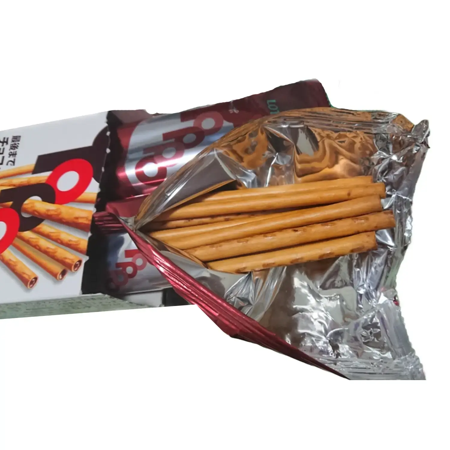 Lotte Toppo Chocolate-Filled Pretzel Sticks Snack (Pack of 5) - Image 4