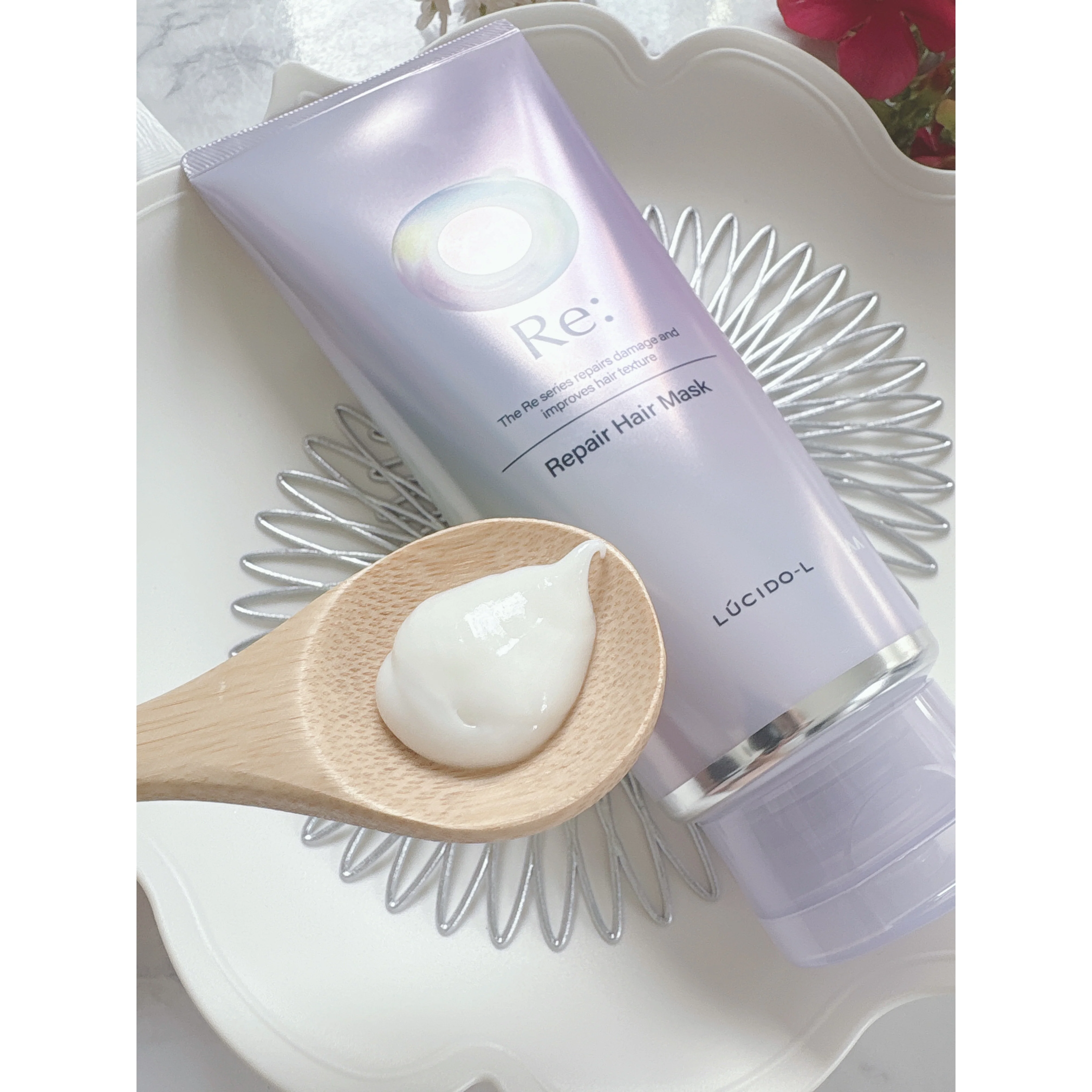 Lucido-L Re: Repair Hair Mask Keratin Treatment For Damaged Hair 200g - Image 3