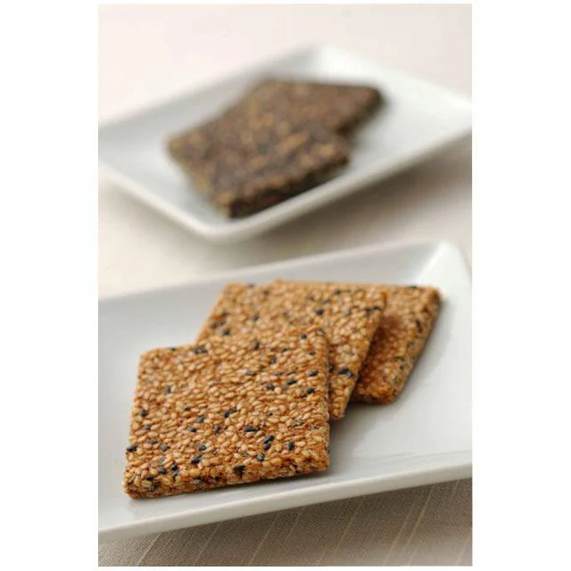 Manten Goma Sablé Cinnamon Sesame Cookies 6 pcs. (Pack of 3) - Image 2
