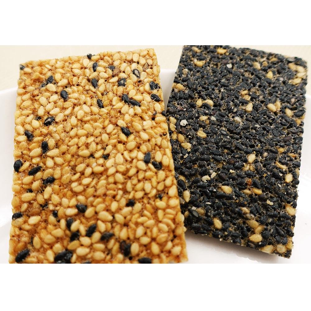 Manten Goma Sablé Black & White Sesame Cookies 6 pcs. (Pack of 3) - Image 2