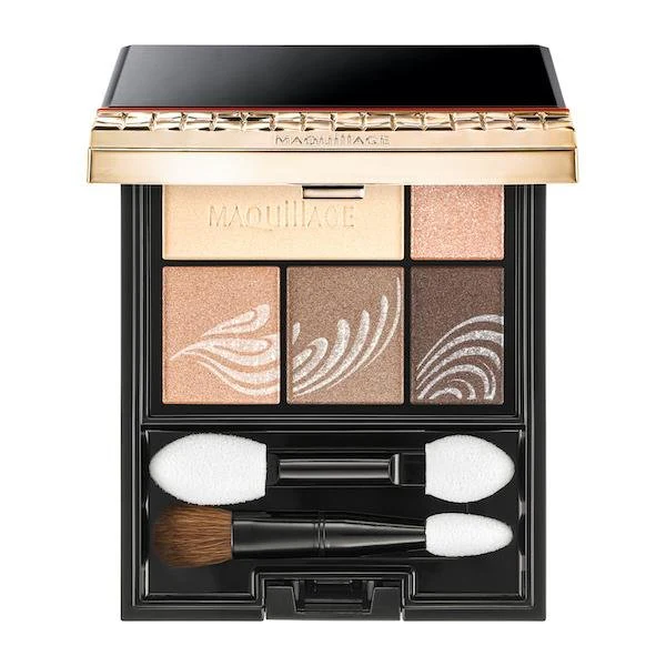 Maquillage Dramatic Styling Eyes Five Color Eyeshadow Palette 4g - Image 6
