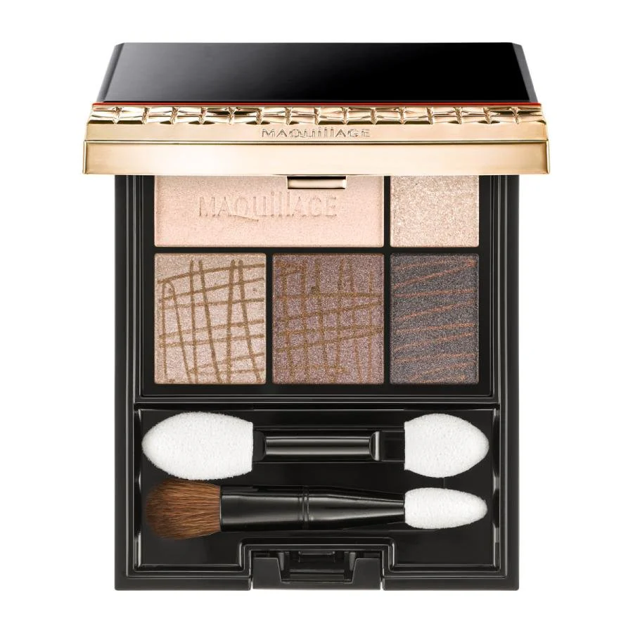 Maquillage Dramatic Styling Eyes Five Color Eyeshadow Palette 4g - Image 7