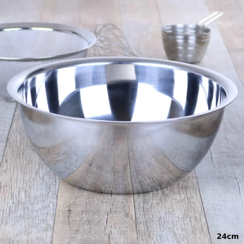 Maruefu Large Mixing Bowl Stainless Steel Stackable Bowls - Image 9