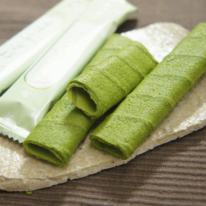Marukyu Koyamaen Crispy Uji Matcha Crepe Cookie Sticks 16 ct. - Image 2