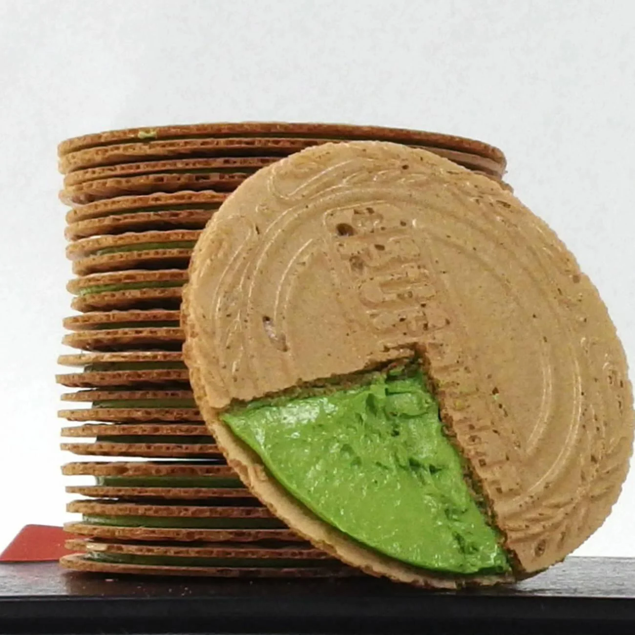 Marukyu Koyamaen Uji Matcha Cream Filled Gaufrettes Waffle Cookies 8 pcs. - Image 2