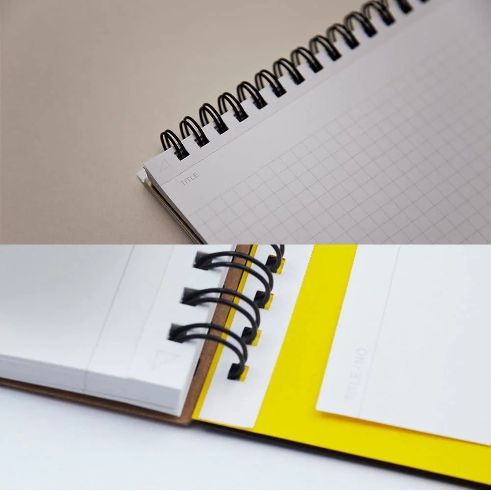 Maruman Mnemosyne Notebook A4 Size 5mm Gridded Paper N180A - Image 2
