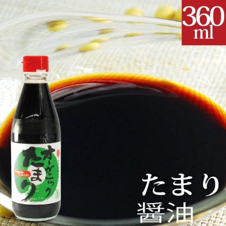 Marumata Tamari Shoyu Organic Gluten-Free Japanese Soy Sauce 360ml - Image 2