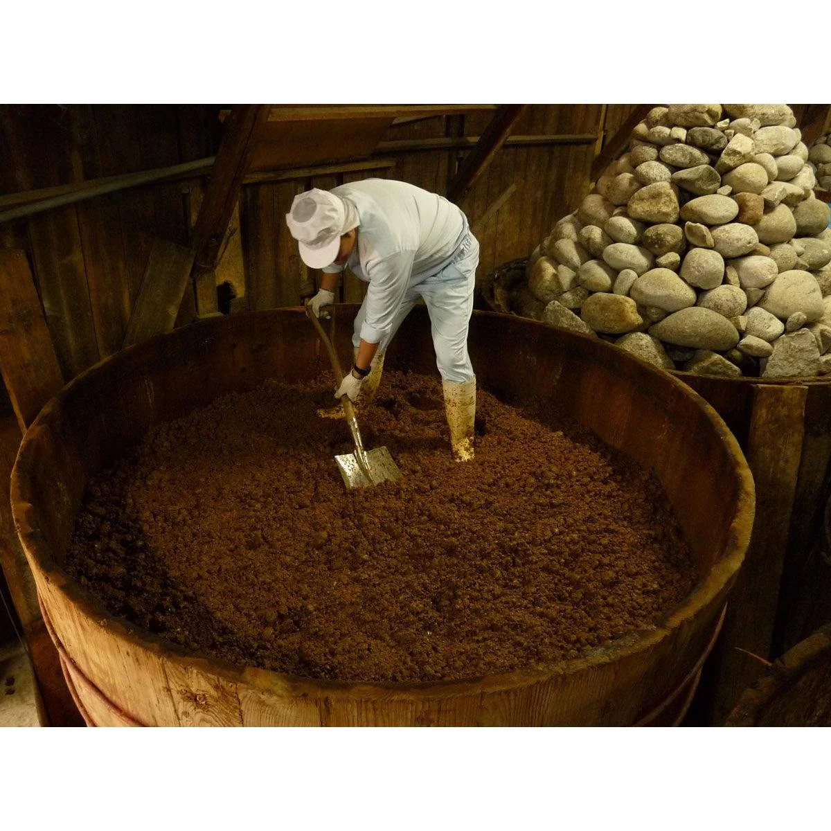 Maruya Organic Hatcho Miso Paste Fermented Soybean Additive Free 300g - Image 3