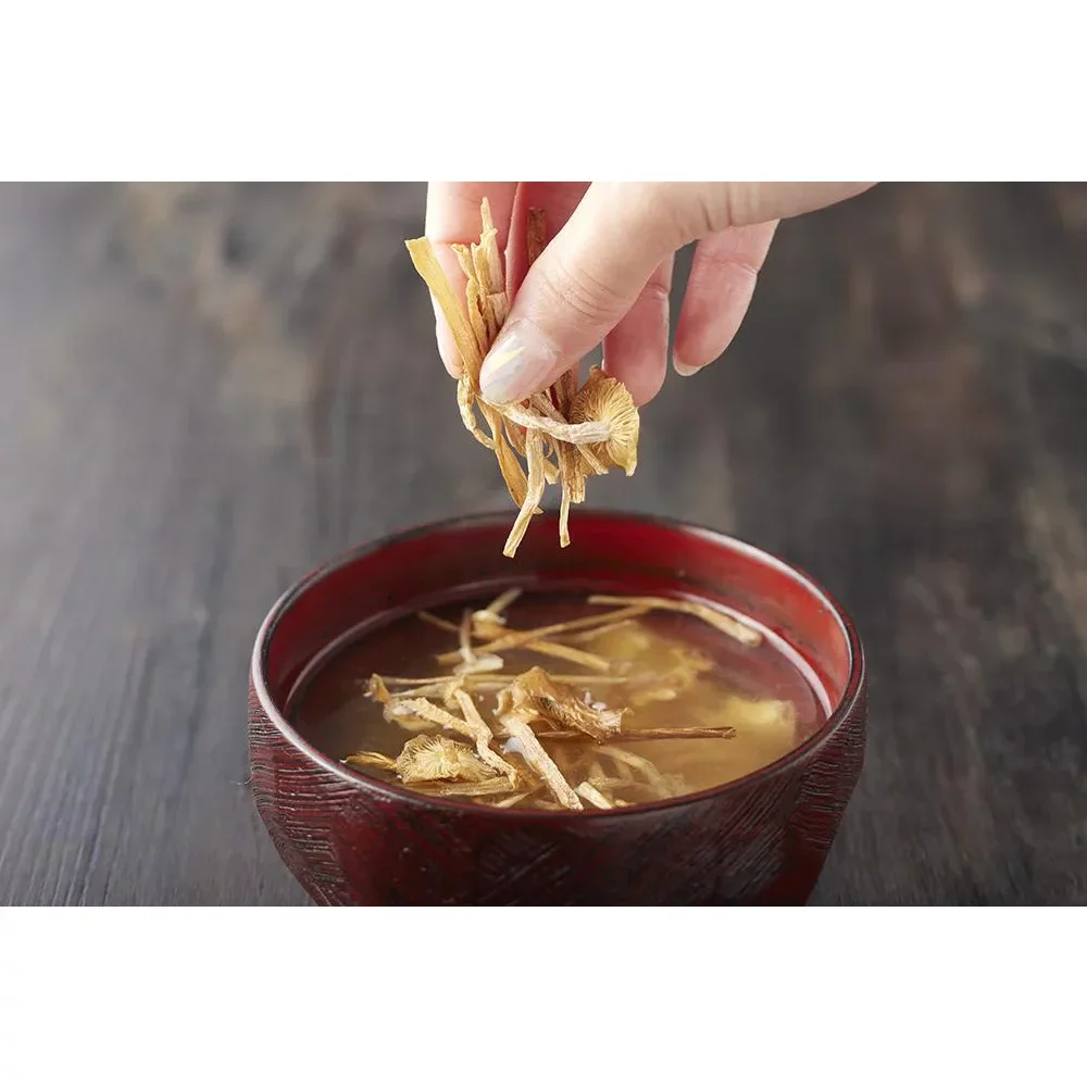 Matsuo Dried Japanese Enoki Mushrooms Dried Gourmet 15g - Image 2