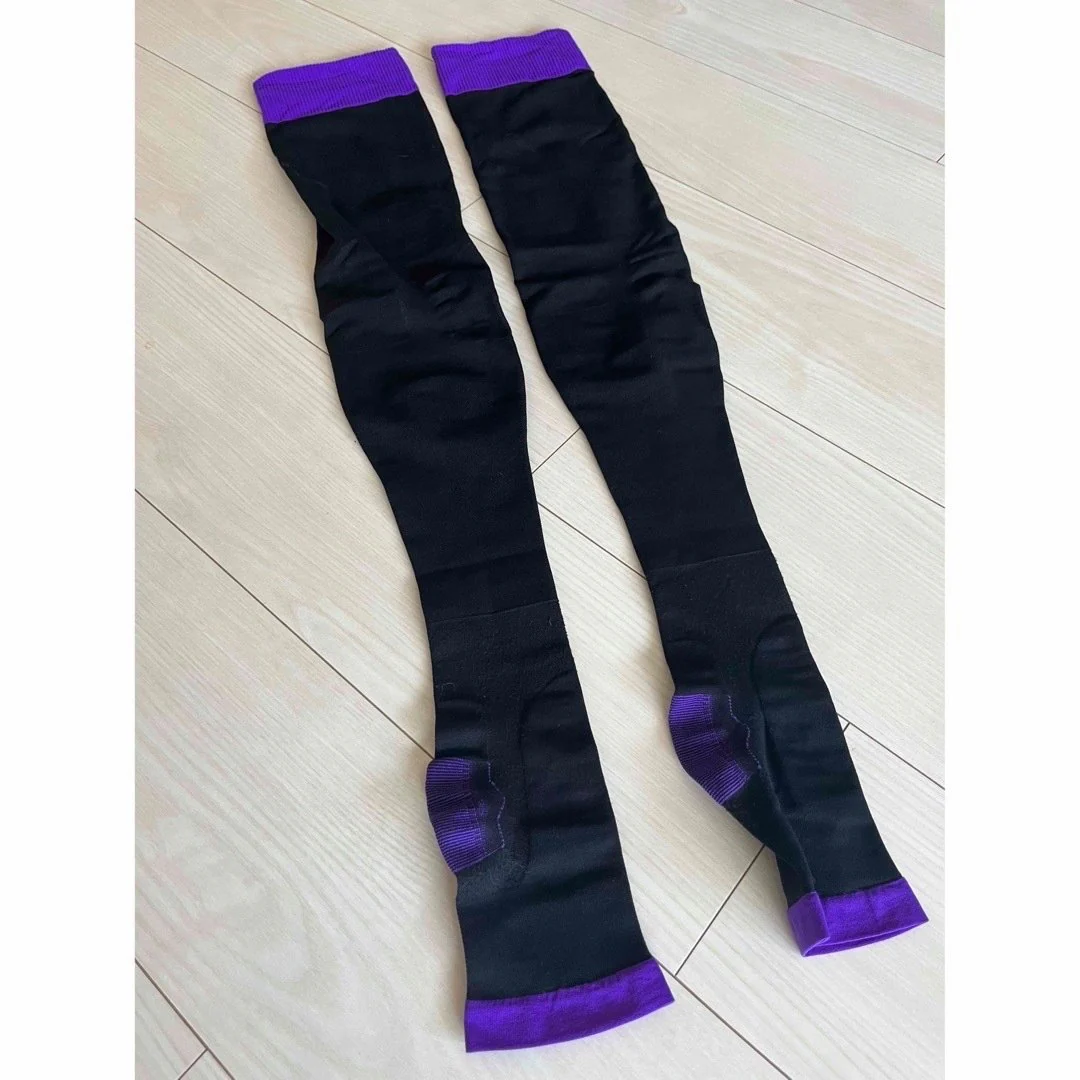 Medi Qtto Full Leg Ex Slimming Compression Socks for Sleeping Size - Image 3