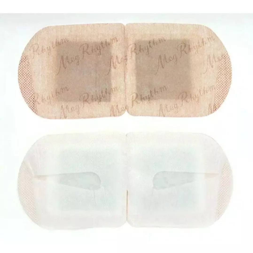MegRhythm Steam Warm Eye Mask Relaxing Eye Care Unscented 12 Sheets - Image 2