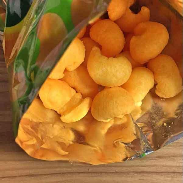 Meiji Karl Cheese Curls Corn Puff Snack (Box of 10 Bags) - Image 2