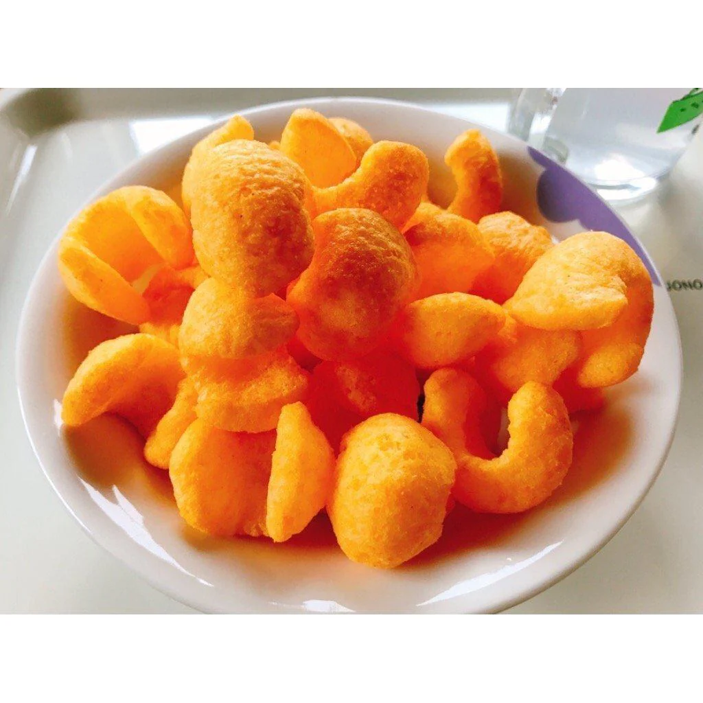 Meiji Karl Cheese Curls Corn Puff Snack (Box of 10 Bags) - Image 3