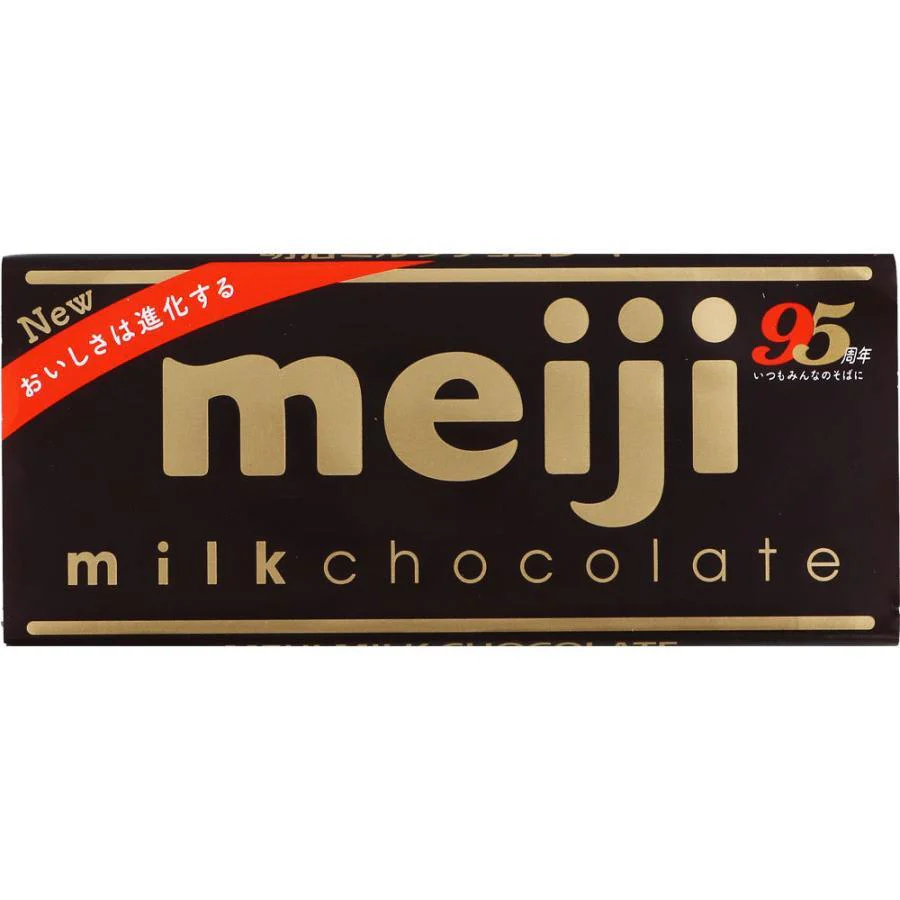 Meiji Milk Chocolate Pure Milk Chocolate Bar 50g (Pack of 5) - Image 5
