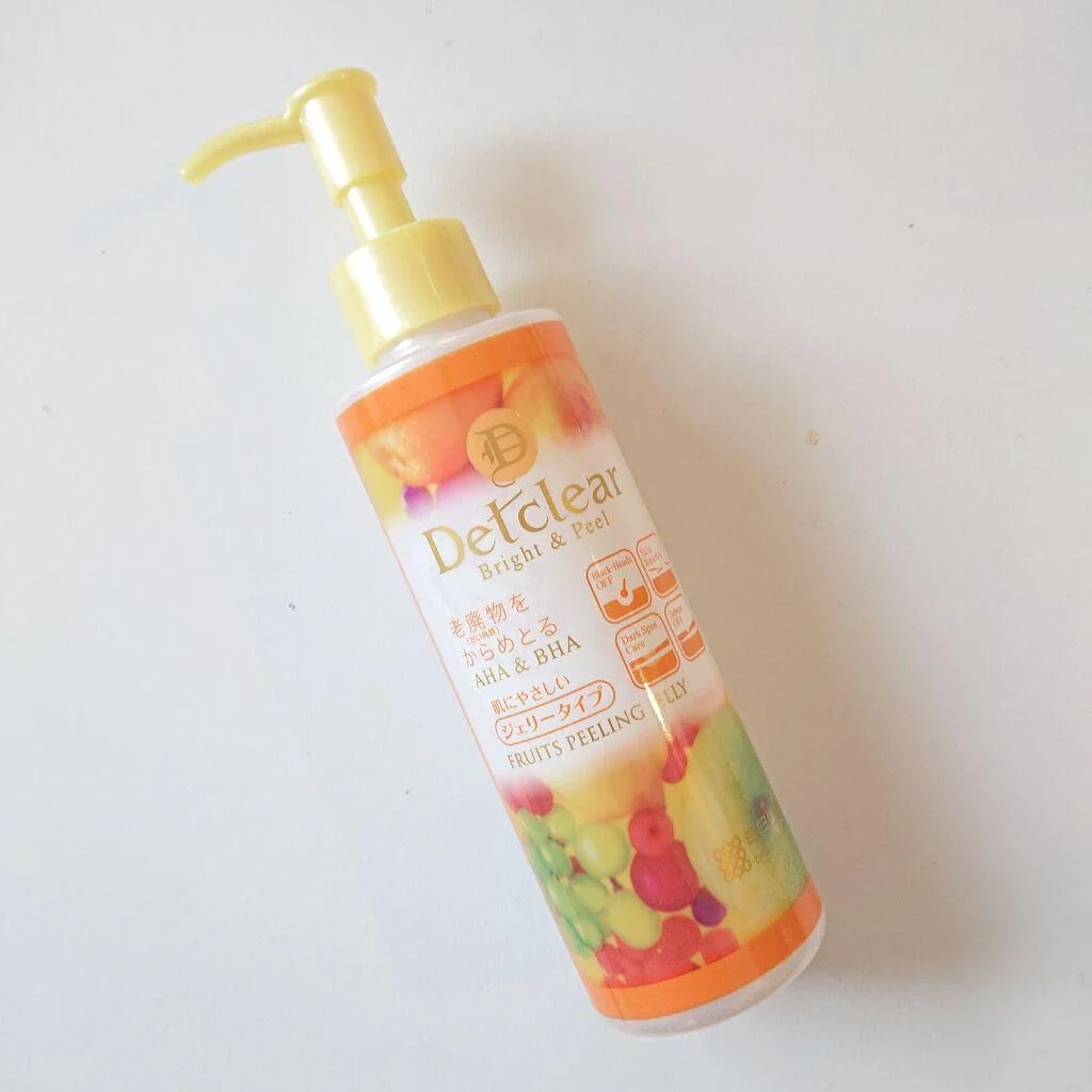 Meishoku Detclear Bright and Peel Fruits Peeling Jelly 180ml - Image 2