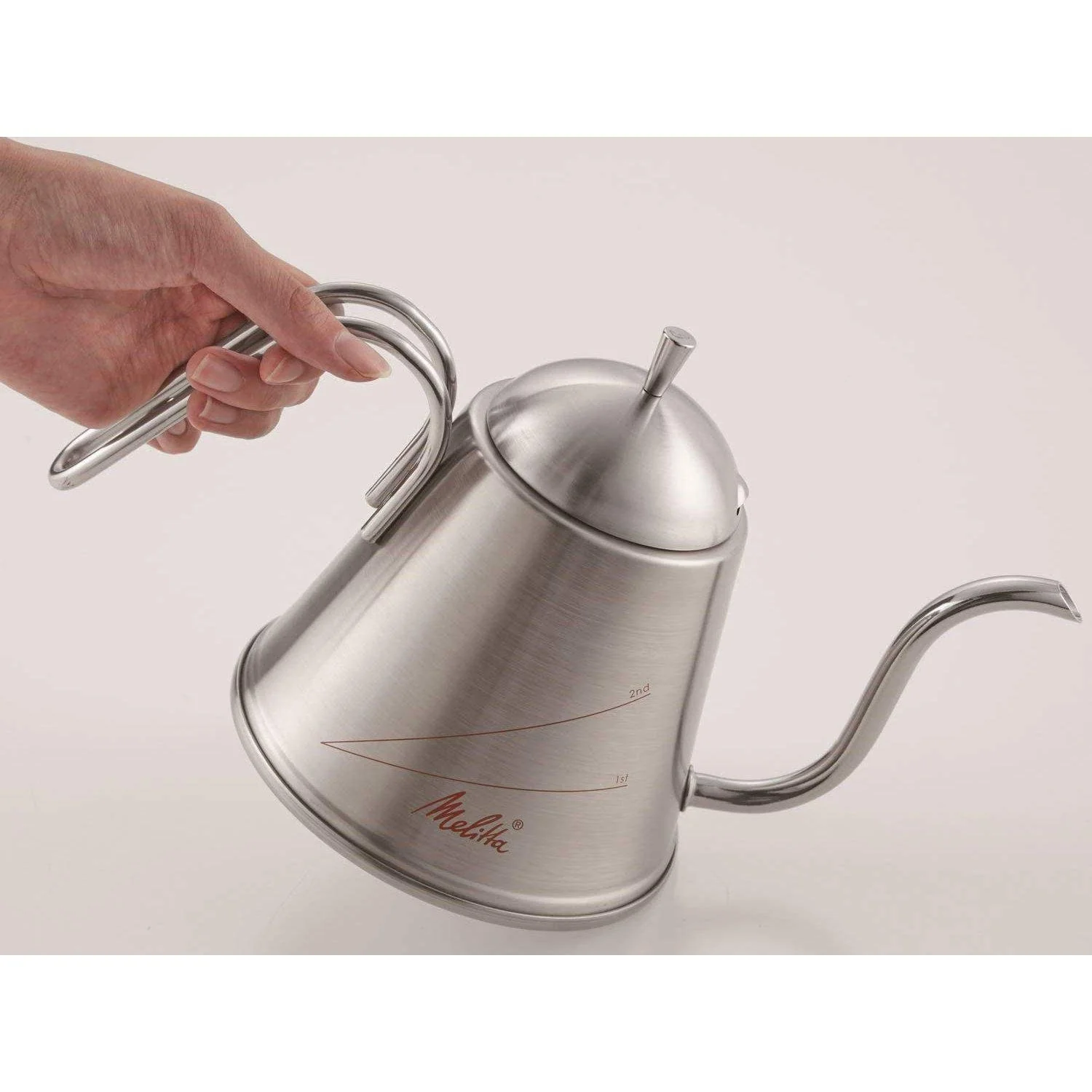 Melitta Aroma Kettle Pour Over Goose Neck Kettle MMK20-1S - Image 4