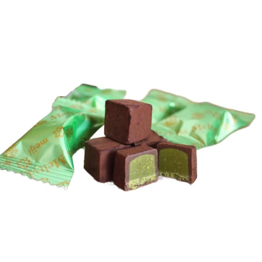 Meltykiss Matcha Soft Melting Choco Matcha Cubes 53g (Pack of 3) - Image 3