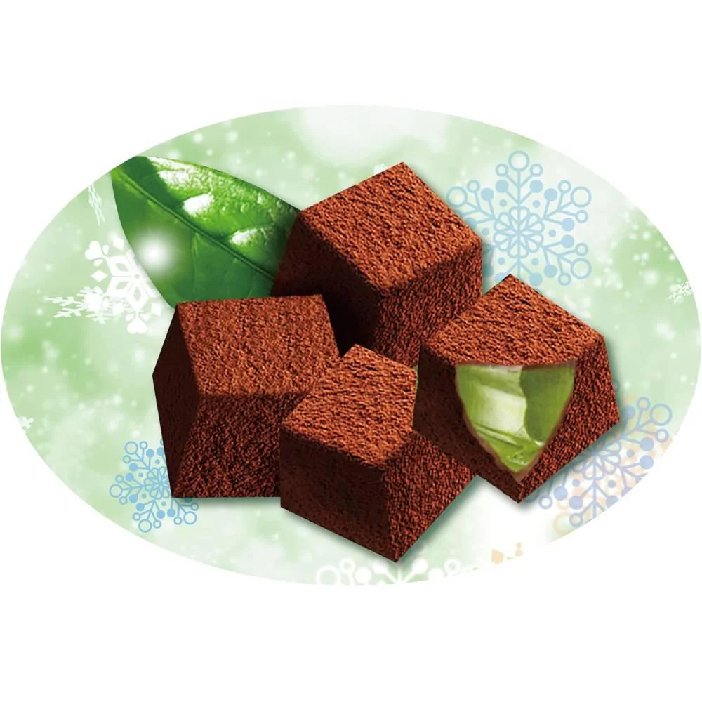 Meltykiss Matcha Soft Melting Choco Matcha Cubes 53g (Pack of 3) - Image 4