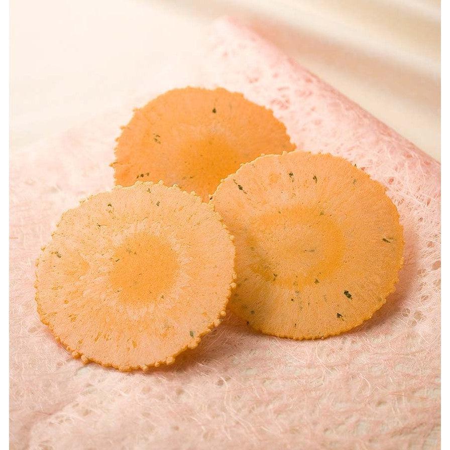 Mikawaya Ebi Mirinyaki Japanese Old Fashioned Shrimp Crackers 7 Pieces (Pack of 3) - Image 2