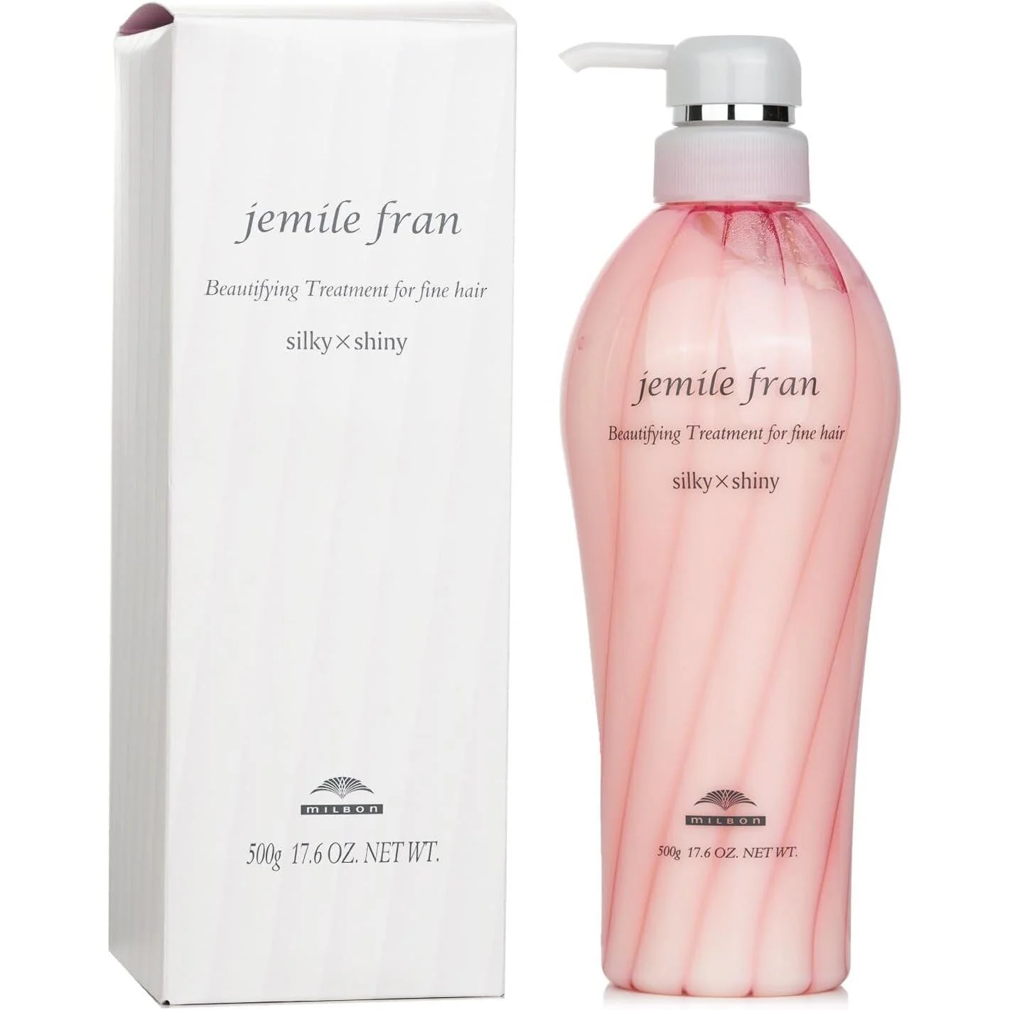 Milbon Jemile Fran Hair Treatment for Fine Hair 500g - Image 2