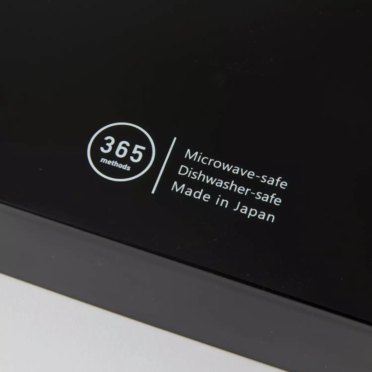Minimalist Black Microwaveable Bento Lunch Box Big Capacity 1000ml - Image 3