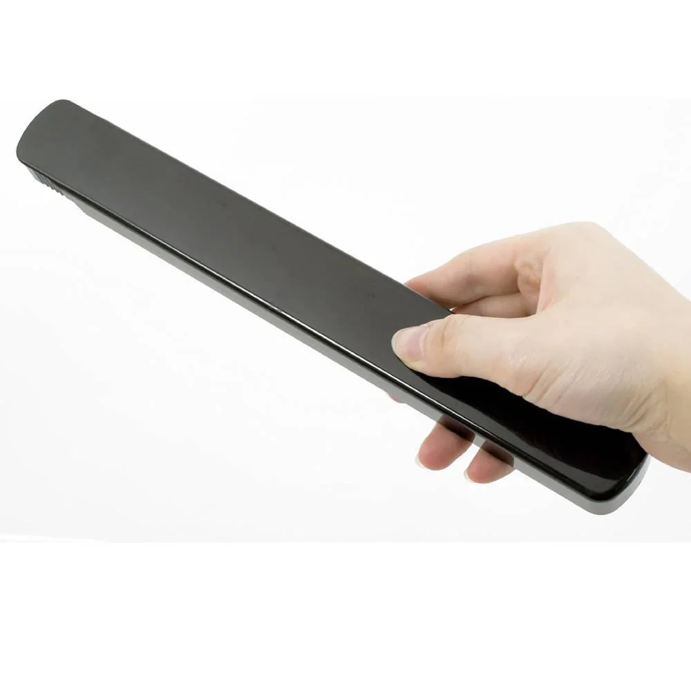Minimalist Sliding Plastic Chopsticks Case Heat-Resistant Black 25.8cm - Image 3