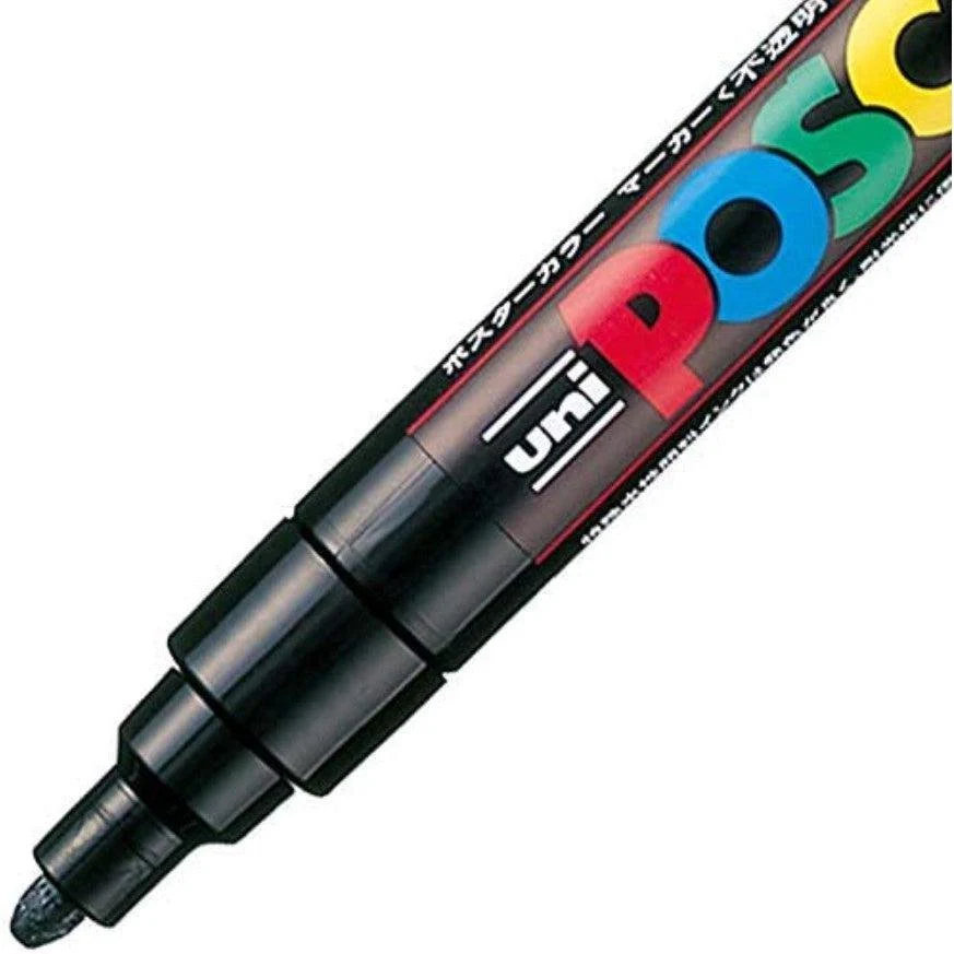 uni Mitsubishi Posca Paint Marker Set 15 Colors PC-5M 15C - Image 4