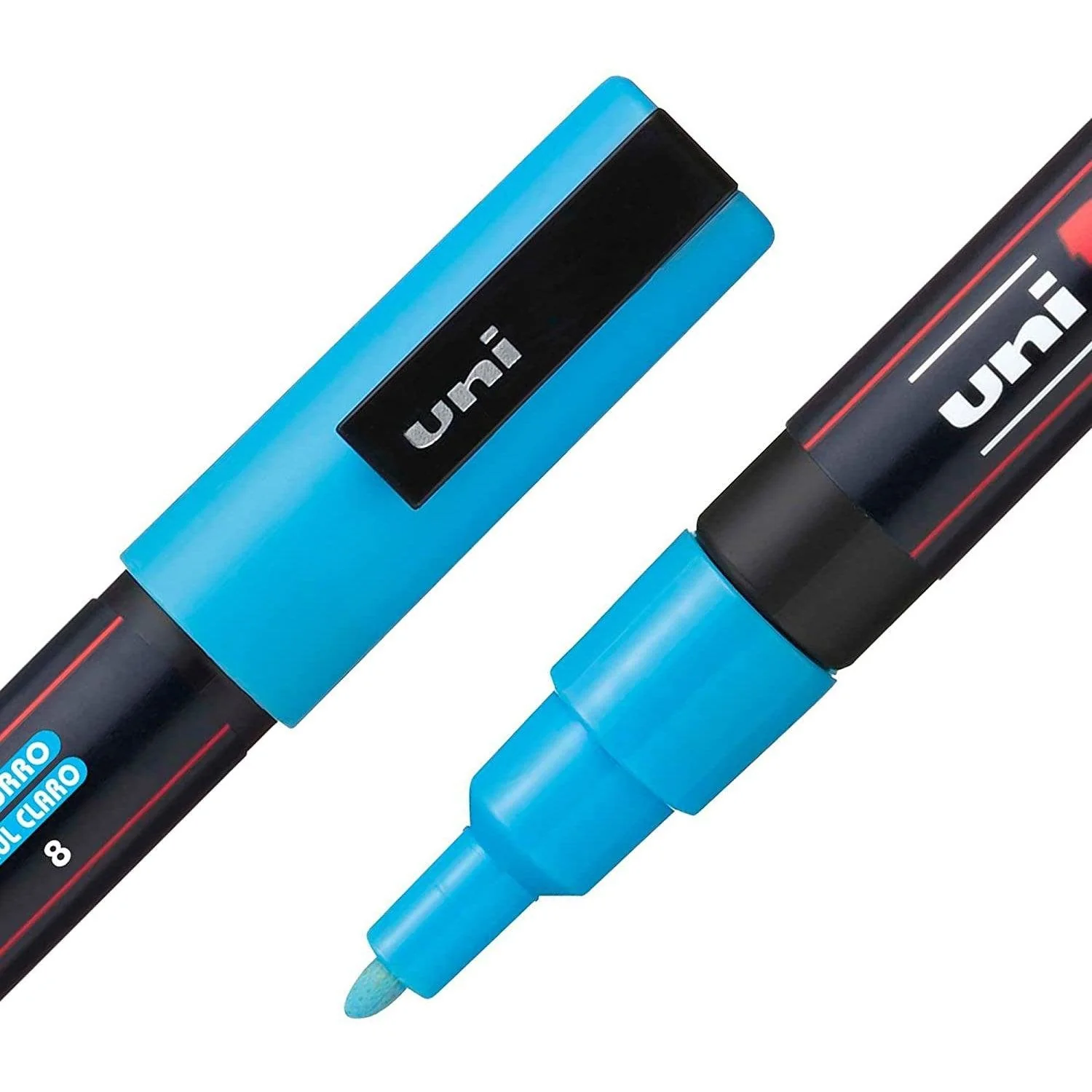 uni Mitsubishi Posca Paint Marker Set 8 Colors PC-3M 8C - Image 2