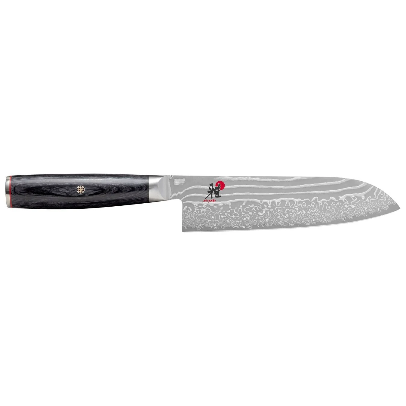Miyabi 5000FC-D Damascus Steel Santoku Knife 180mm - Image 2