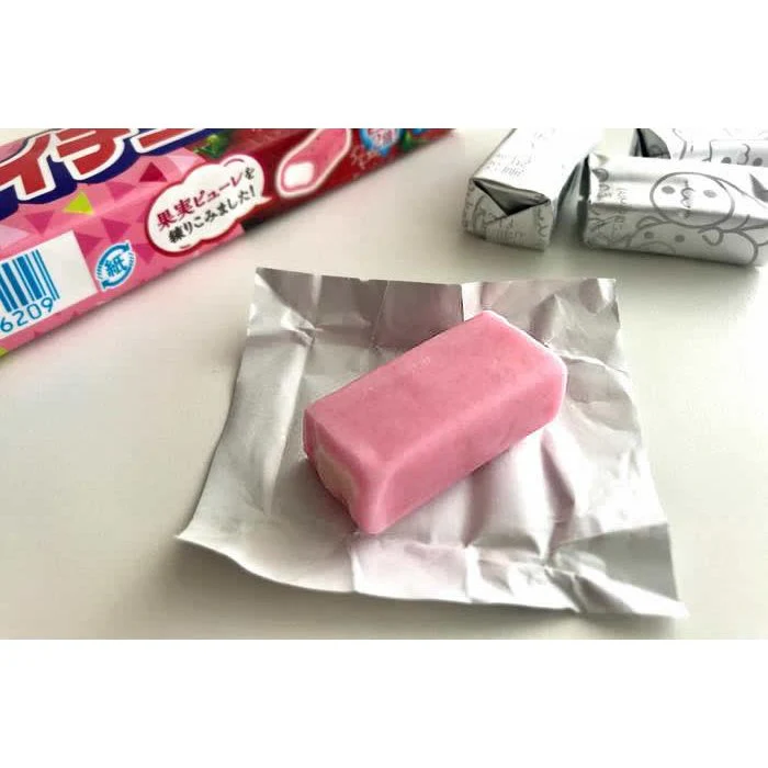Hi-Chew Japanese Soft Candy Strawberry Flavor 12 Pieces (Pack of 6) - Image 2