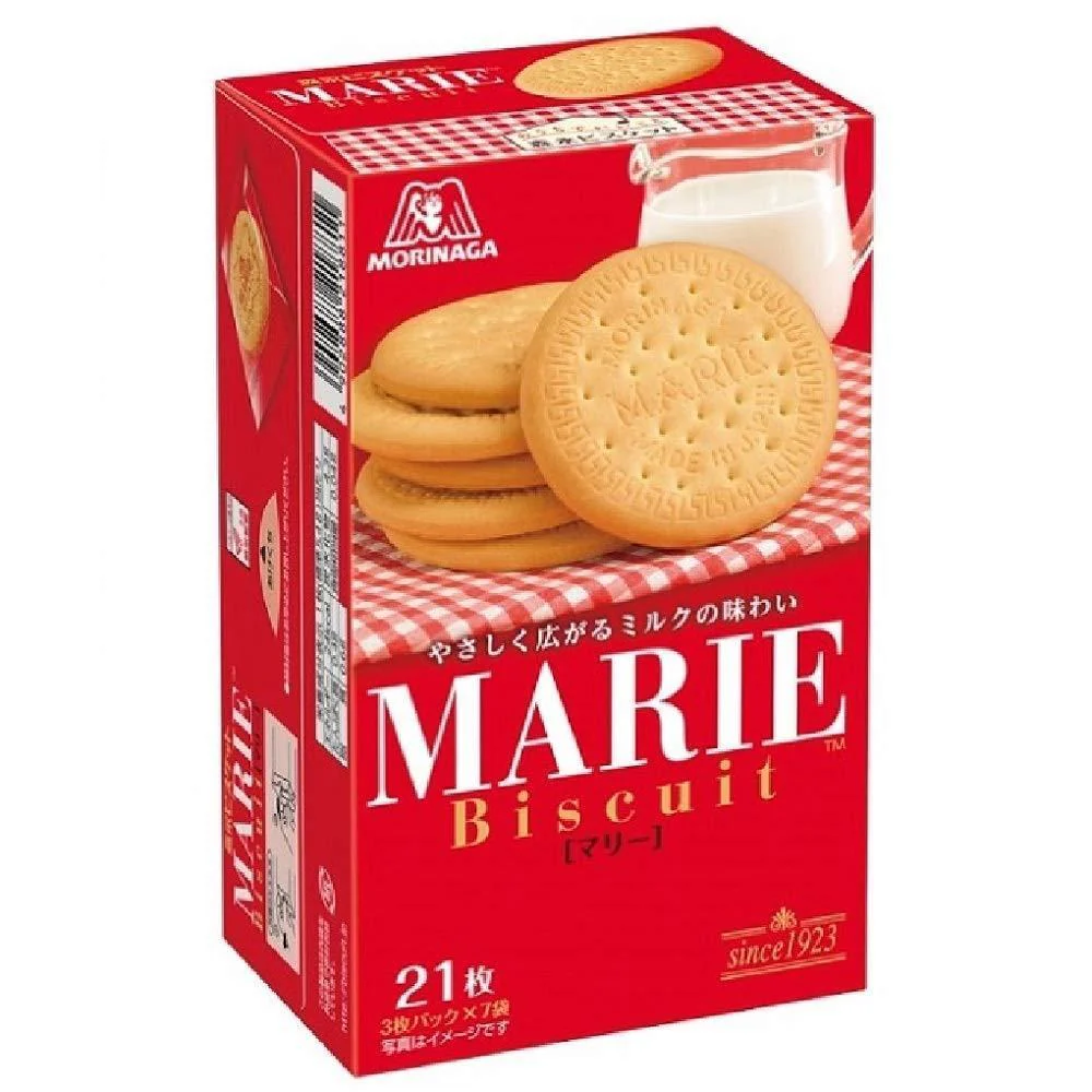 Morinaga Marie Japanese Marie Biscuits (Pack of 5) - Image 6