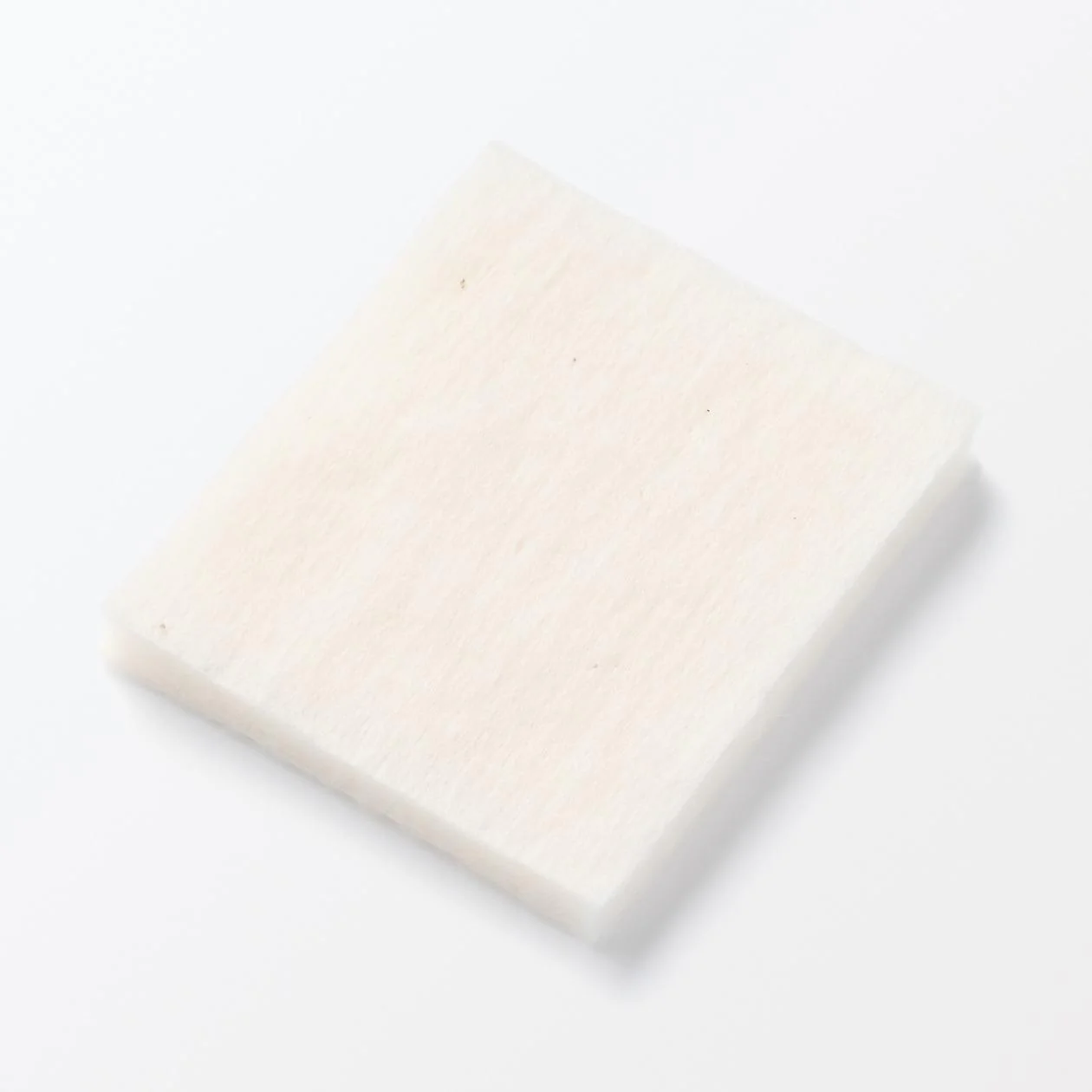 Muji Cut Cotton Ecru Unbleached Facial Cotton Pads 60x50mm 180 pcs. - Image 2