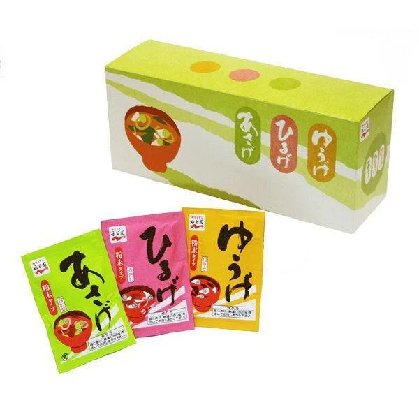 Nagatanien Assorted Instant Miso Soup 3 Varieties 30 Servings - Image 6