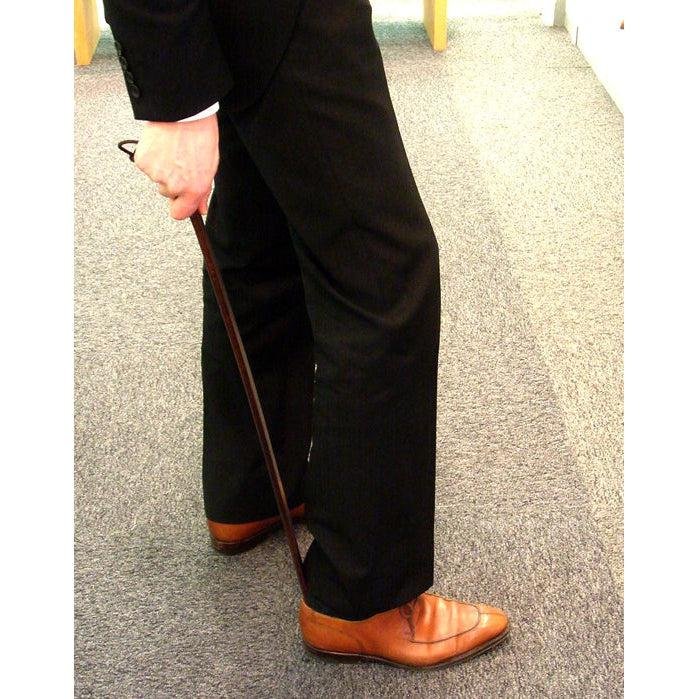 Nakata Hanger Japanese Brown Wooden Shoe Horn Box 100mm - Image 3