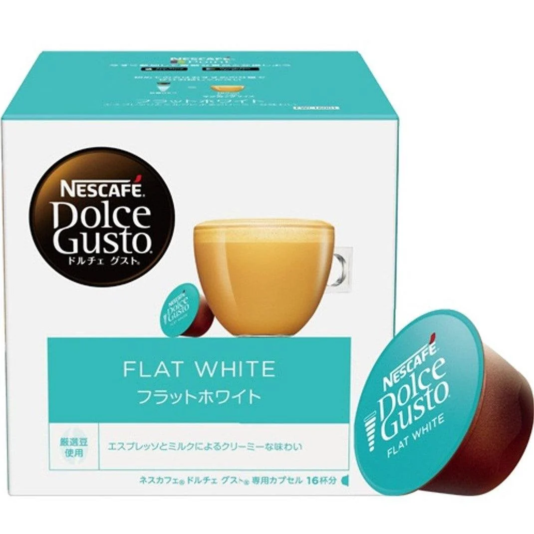 Nescafé Dolce Gusto Capsules Flat White Coffee 16 Pods - Image 3