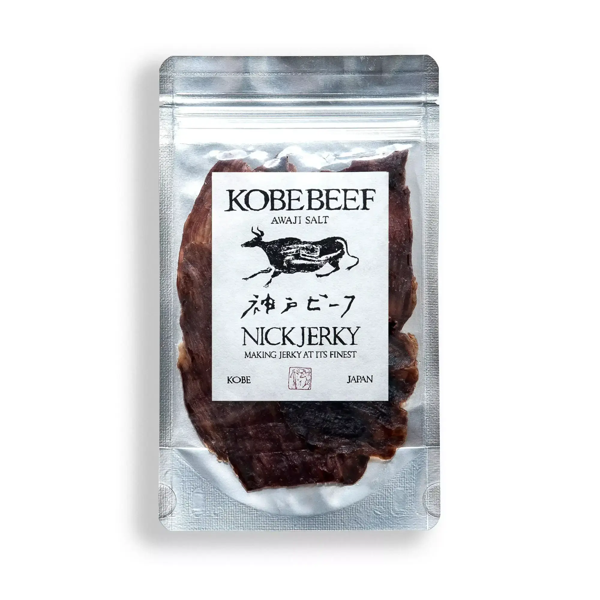 Nick Jerky Wagyu Beef Jerky Japanese Kobe Beef Jerky (Pack of 5) - Image 2
