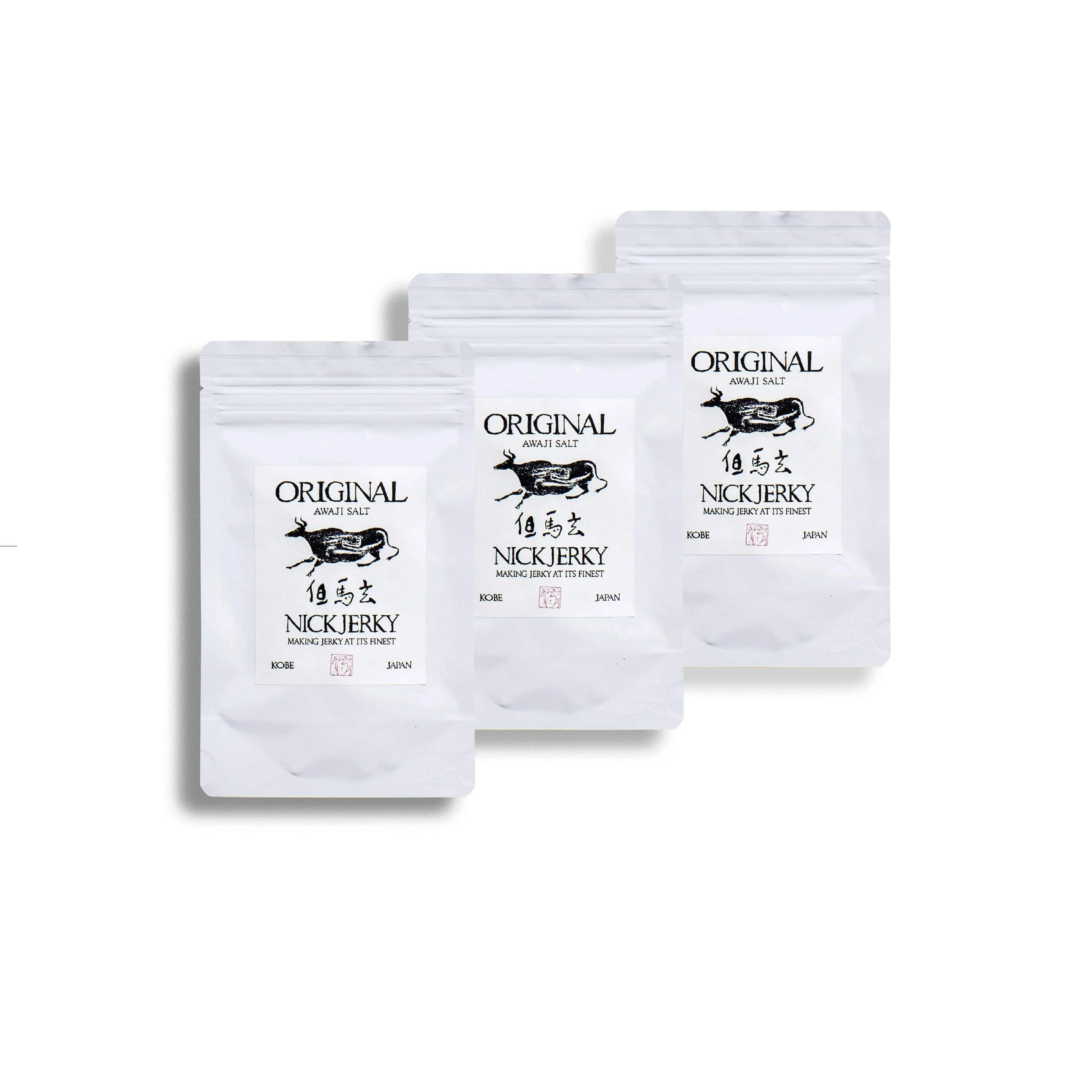 Nick Jerky Wagyu Beef Jerky Japanese Tajima Beef Jerky (Pack of 3)