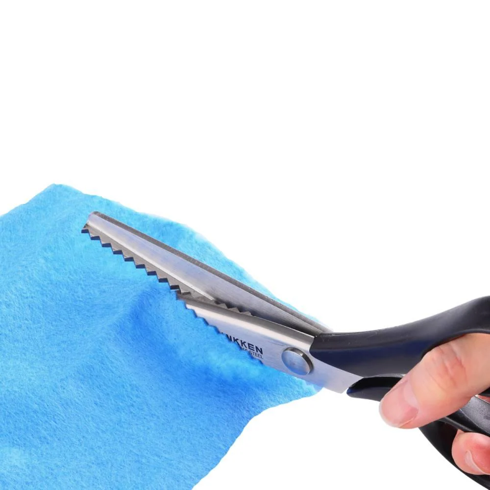 Nikken Pinking Shears Zigzag Edge Fabric Scissors 215mm - Image 2