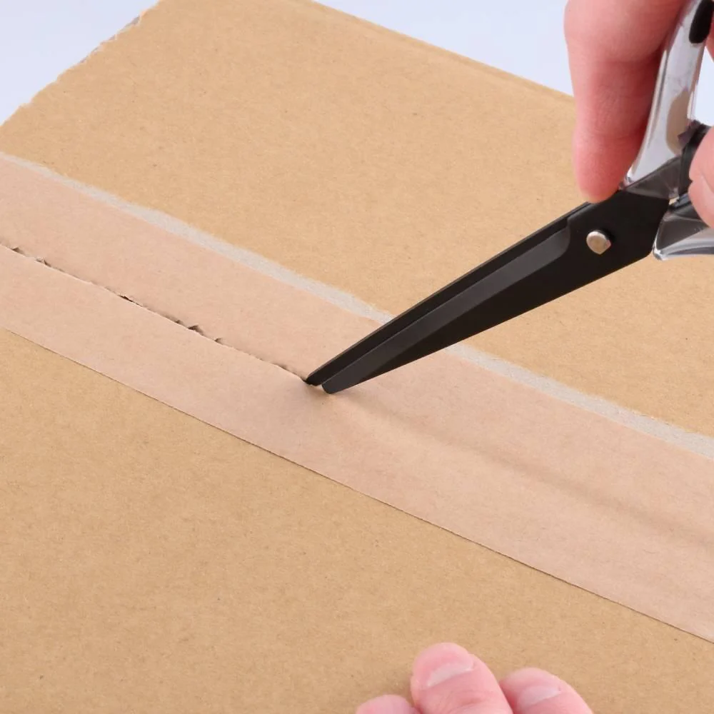 Nikken Smart Scissors Non-Stick Office Scissors With Box Cutter 200mm - Image 3